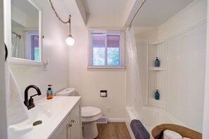 Hair dryer, towels