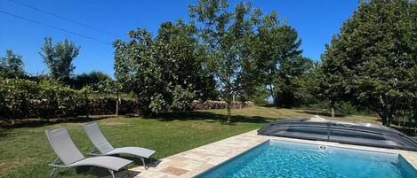 Una piscina climatizada