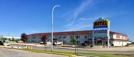 Façade de l’hébergement