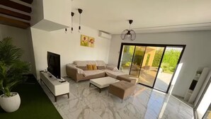 Living area - Villa with pool in Djerba Tezdain sea view (midoun)