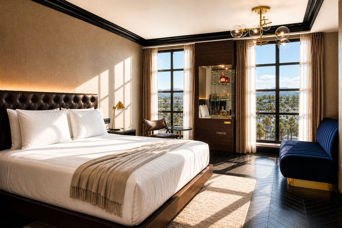 Hypo-allergenic bedding, in-room safe, desk, laptop workspace