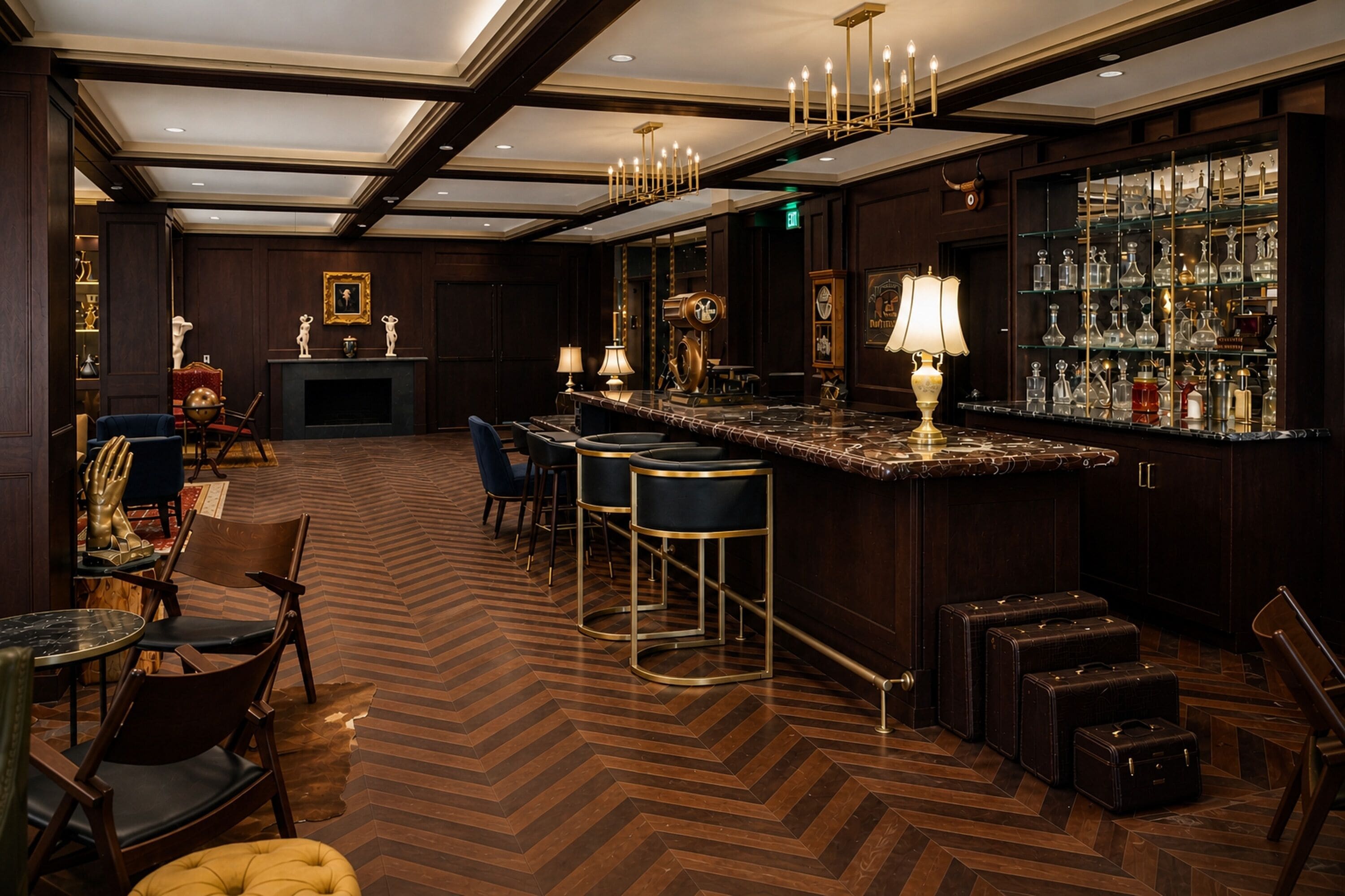 2 bars/lounges