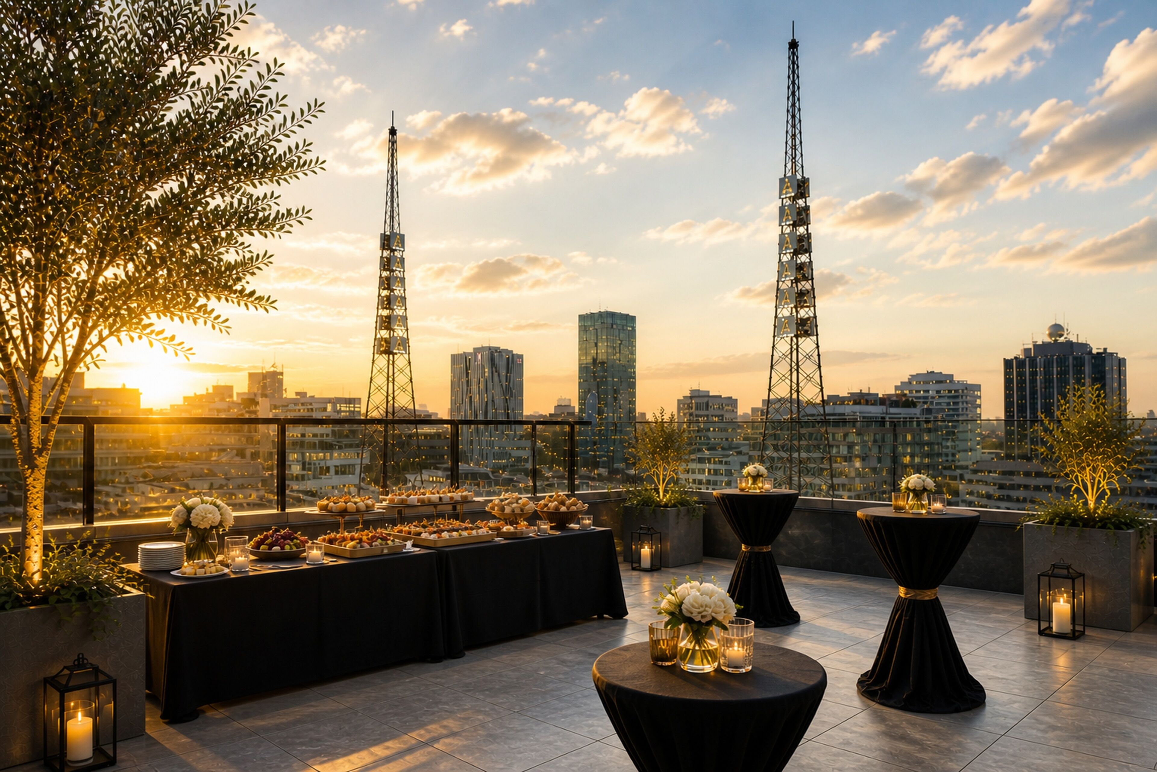 Rooftop terrace