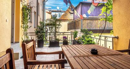 Großzügige Etagenwohnung mit Grillterrasse im Herzen der historischen Altstadt