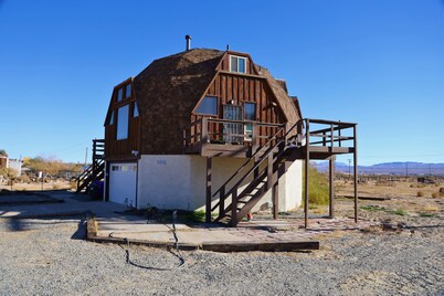 Unique Dome Home in Barstow w/ Game Room & Private Spa!