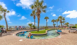 Indoor pool - Oversized 6BR Multi-Unit Suite-Oceanfront Compass Cove 1216 and 1217 (Myrtle Beach)
