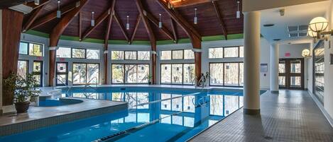 Piscine couverte, piscine chauffée