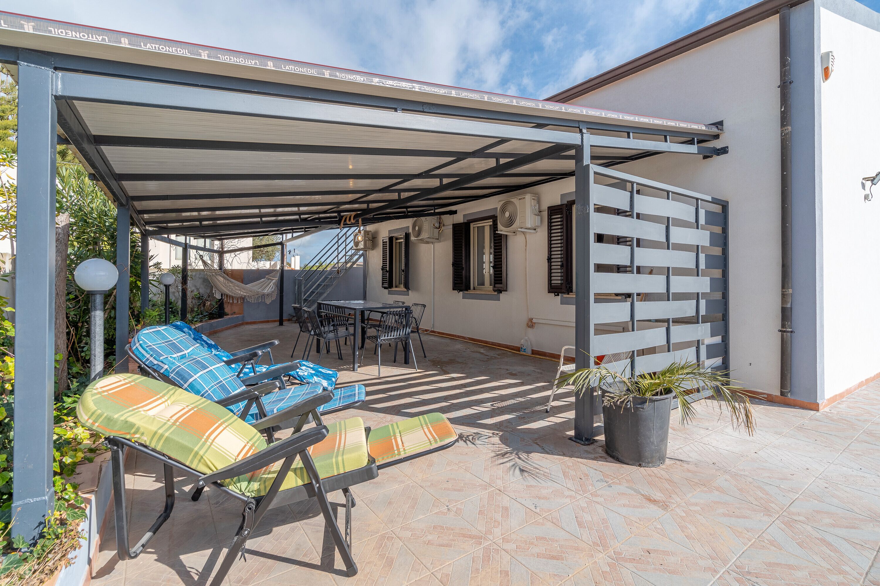 Udendørs spisemuligheder