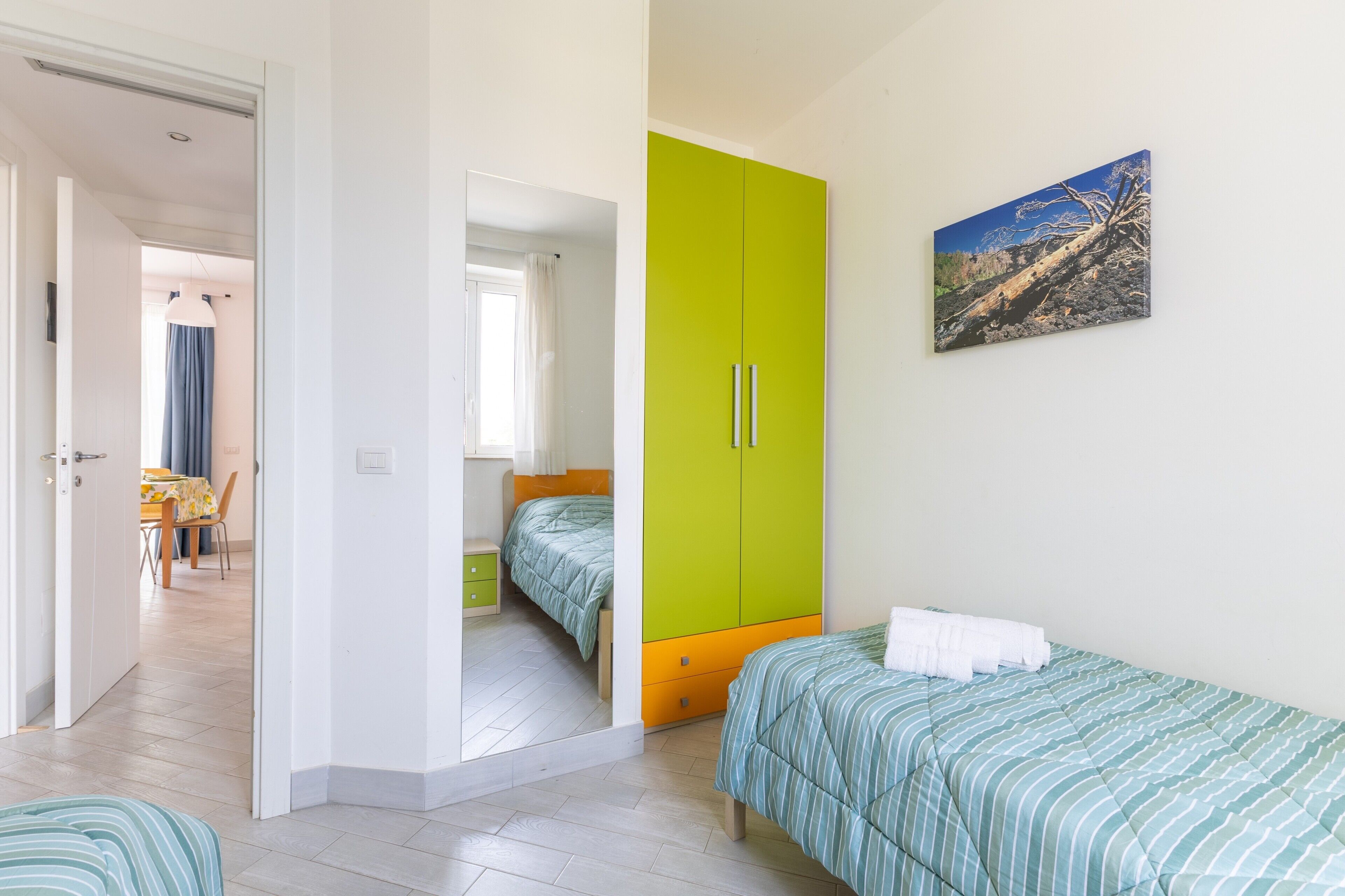 2 Schlafzimmer, Bettwäsche