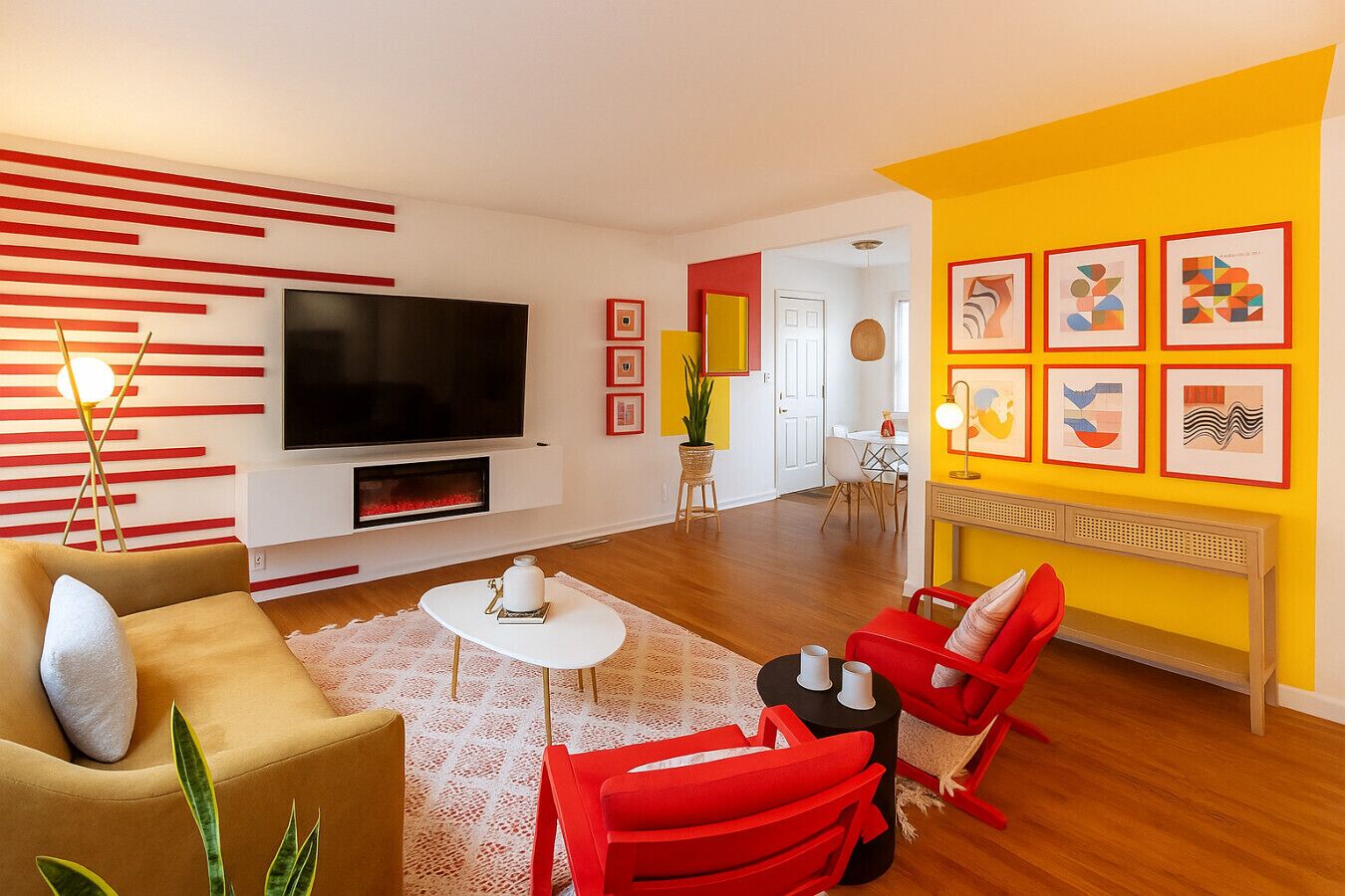 Televisor i llar de foc 