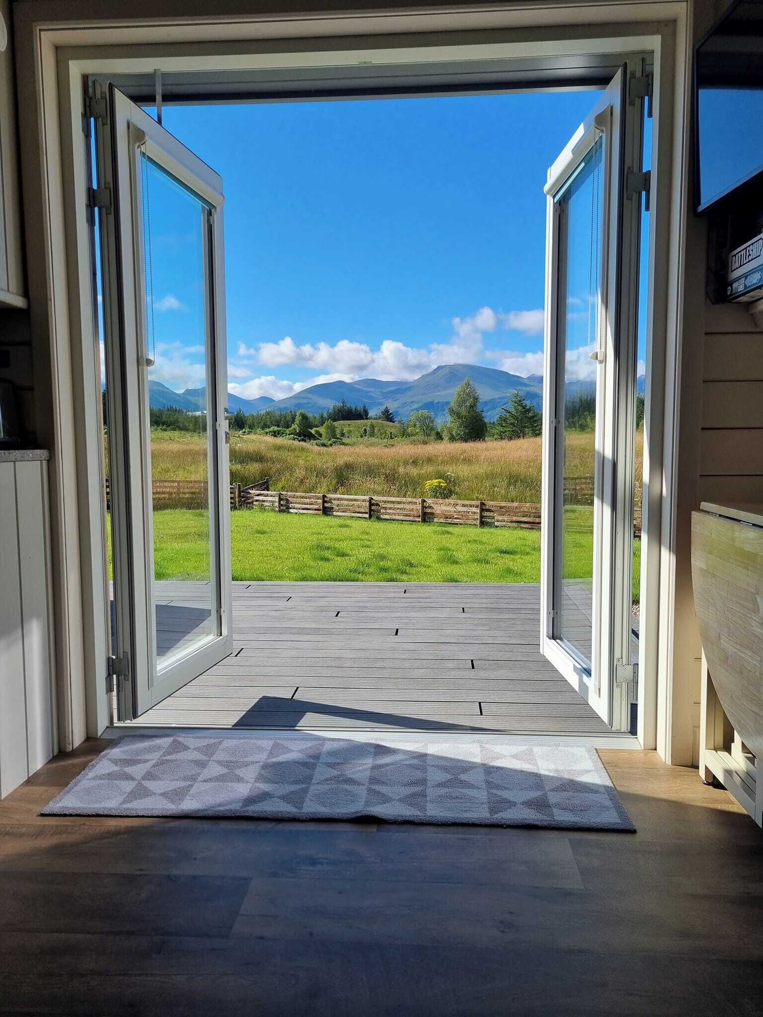 Ferienhütte, 1 Schlafzimmer | Blick auf die Berge