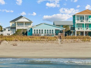 Exterior - HGTV Winner: Oceanfront Hamptons-Style Retreat in Kings Lynn (Oak Island)