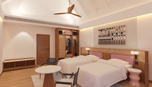 1 Schlafzimmer, hochwertige Bettwaren, Pillowtop-Betten
