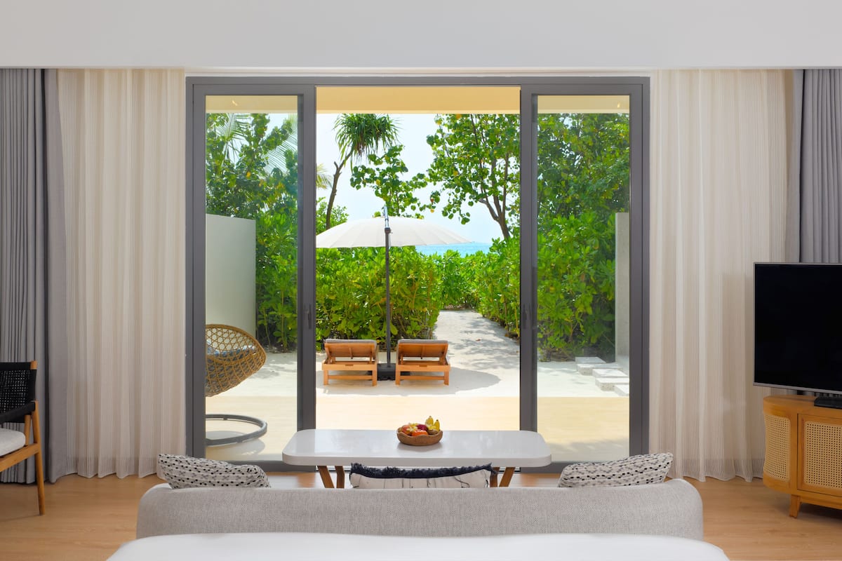 Villa, 1 King Bed (Beach) | 1 bedroom, premium bedding, pillow-top beds, free minibar items