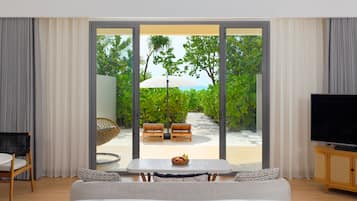 Villa, 1 trÚs grand lit (Beach) | 1 chambre, literie de qualité supérieure, surmatelas