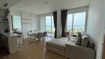 Suite Premium, 2 kamar tidur, pemandangan laut | Area keluarga