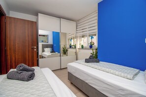 2 bedrooms, Internet, bed sheets