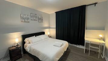 3 soverom, skrivebord, strykejern/-brett og wi-fi (inkludert)