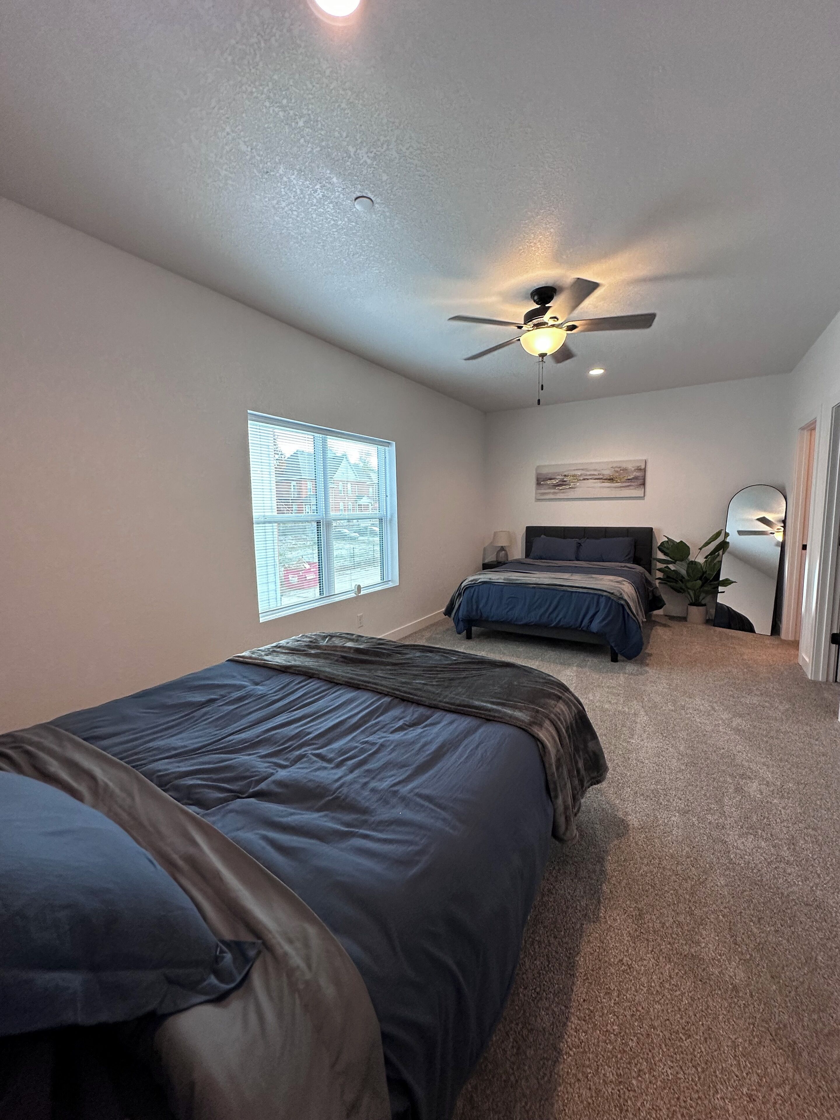 3 habitaciones, cuna de viaje, wifi gratis y ropa de cama 