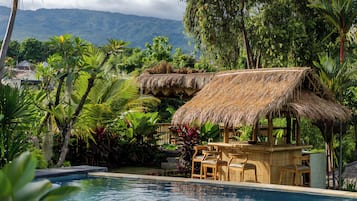 Poolside bar