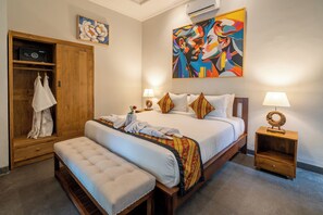 Biệt thự Deluxe, 2 phòng ngủ | Két bảo mật tại phòng, phòng cách âm 