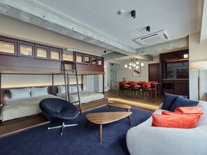 Superior Studio Suite | Living area | 60-inch Smart TV with digital channels, streaming services - illi Tex Aoyama (Tokyo)