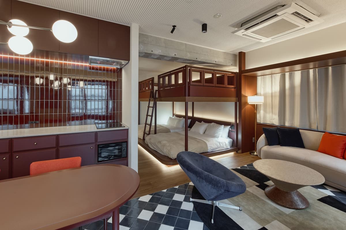 Standard Room | Living area | 60-inch Smart TV with digital channels, streaming services