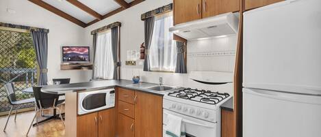 Microwave, oven, stovetop