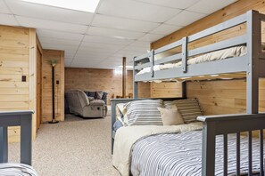 3 habitaciones, wifi y ropa de cama 