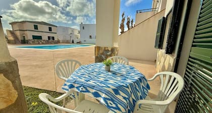 Ground floor apartment with pool - Posta de sol