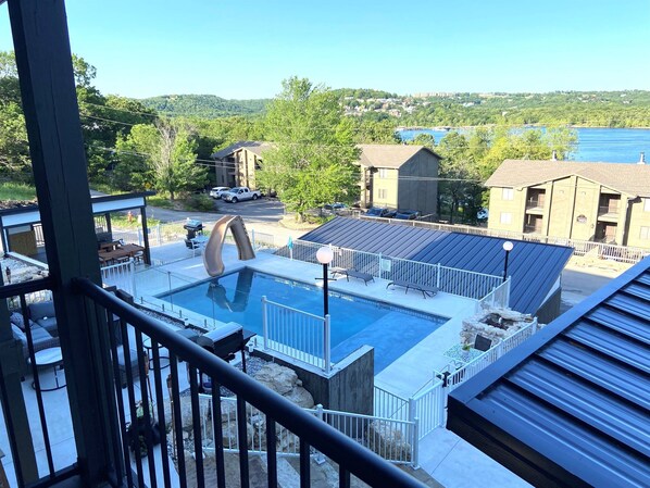 Beheizter Pool