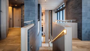 Handrails in stairways