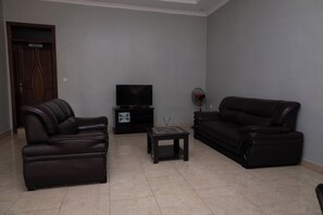 42-inch flat-screen TV with digital channels