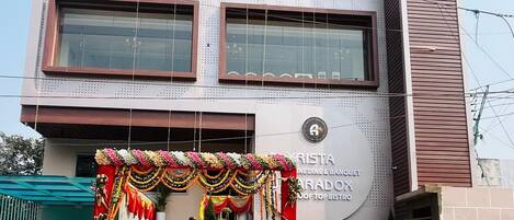 Façade de lâhĂ©bergement