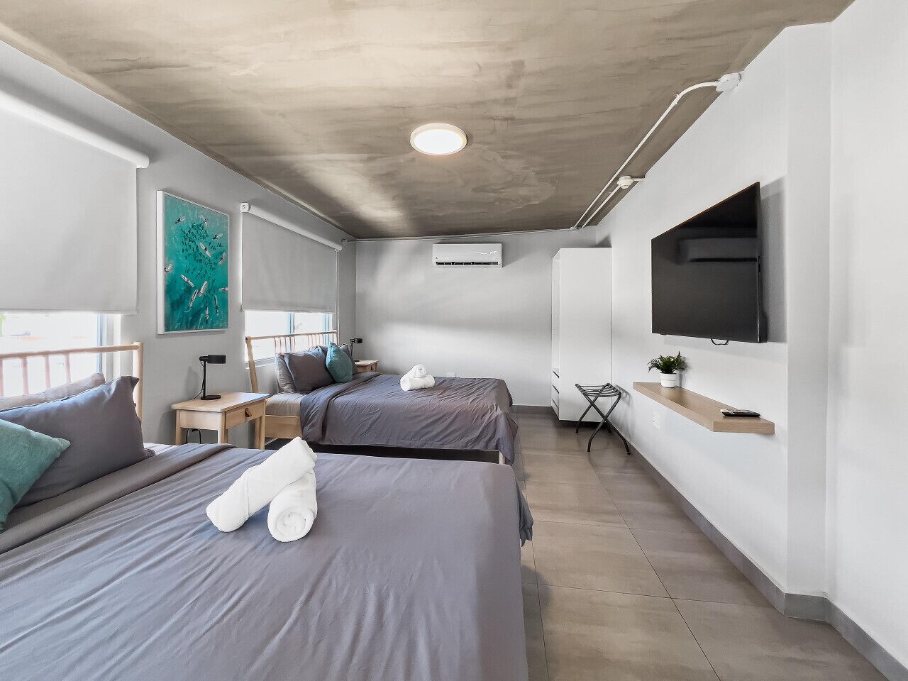 2 bedrooms, desk, iron/ironing board, free WiFi