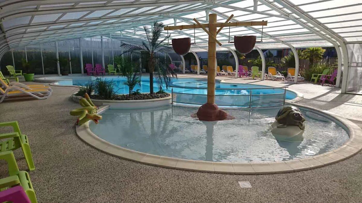 Indoor pool, a heated pool