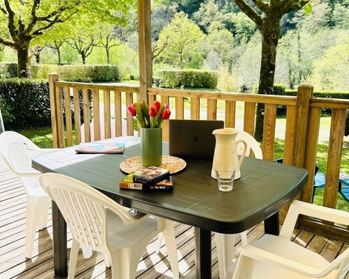 ZEcamping 3* locatif BBQ 23m2 5 pers