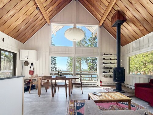 Stunning Views - Downeast Chalet with Fireplace