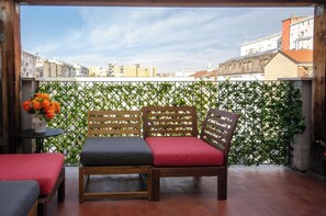 Apartamento, vistas a la ciudad | Terraza o patio