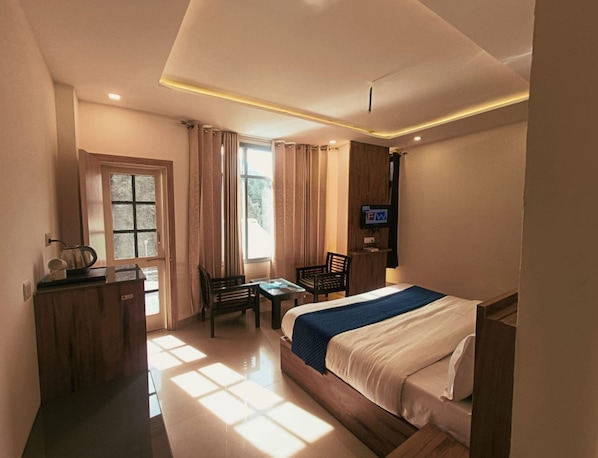 Premium bedding, free WiFi, bed sheets