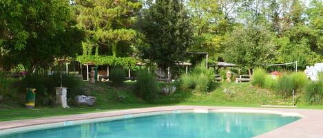 Autumn, Building Exterior, Garden, Outdoor, Pool, Spring, Summer, Winter