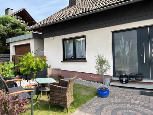 Appartement "FeWoWe" avec utilisation du jardin