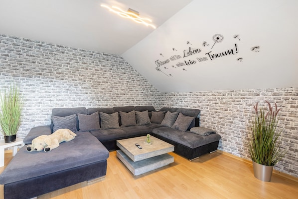 TV - Apartment "FeWoWe" with garden use (Wenden)