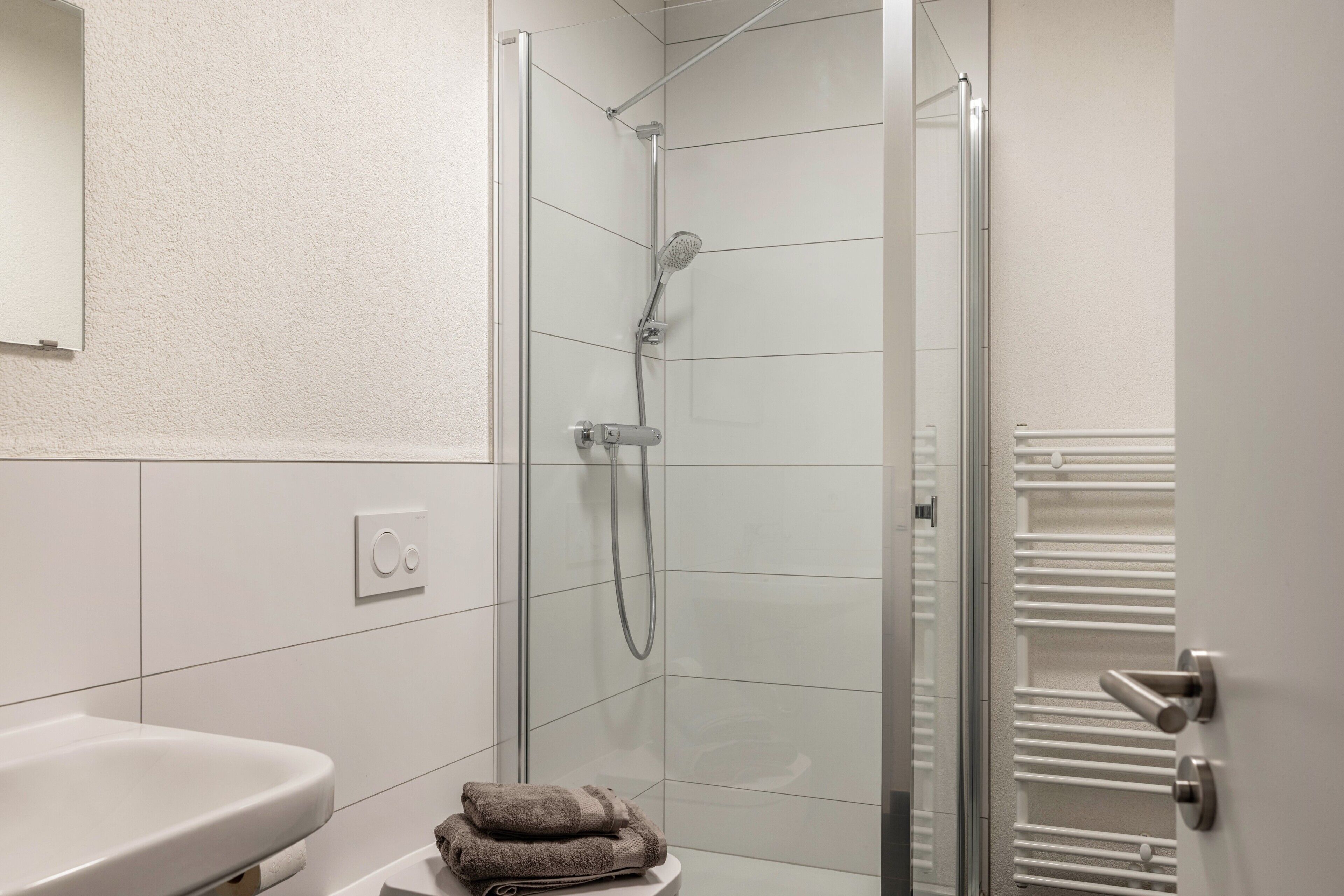 Dusche, Handtücher