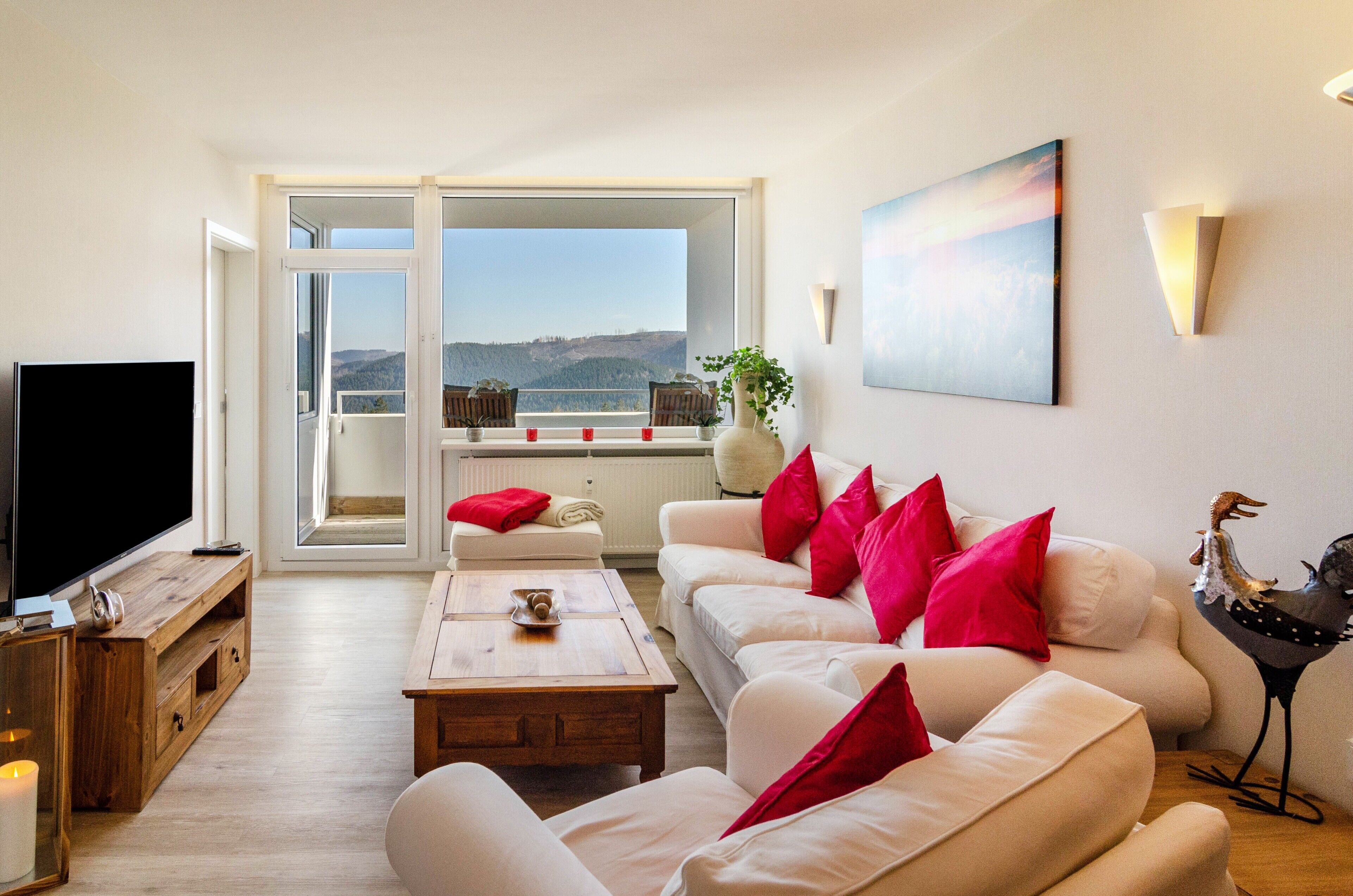 Fernseher, Tischtennisplatte