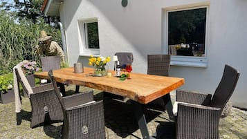 Opções para refeição ao ar livre