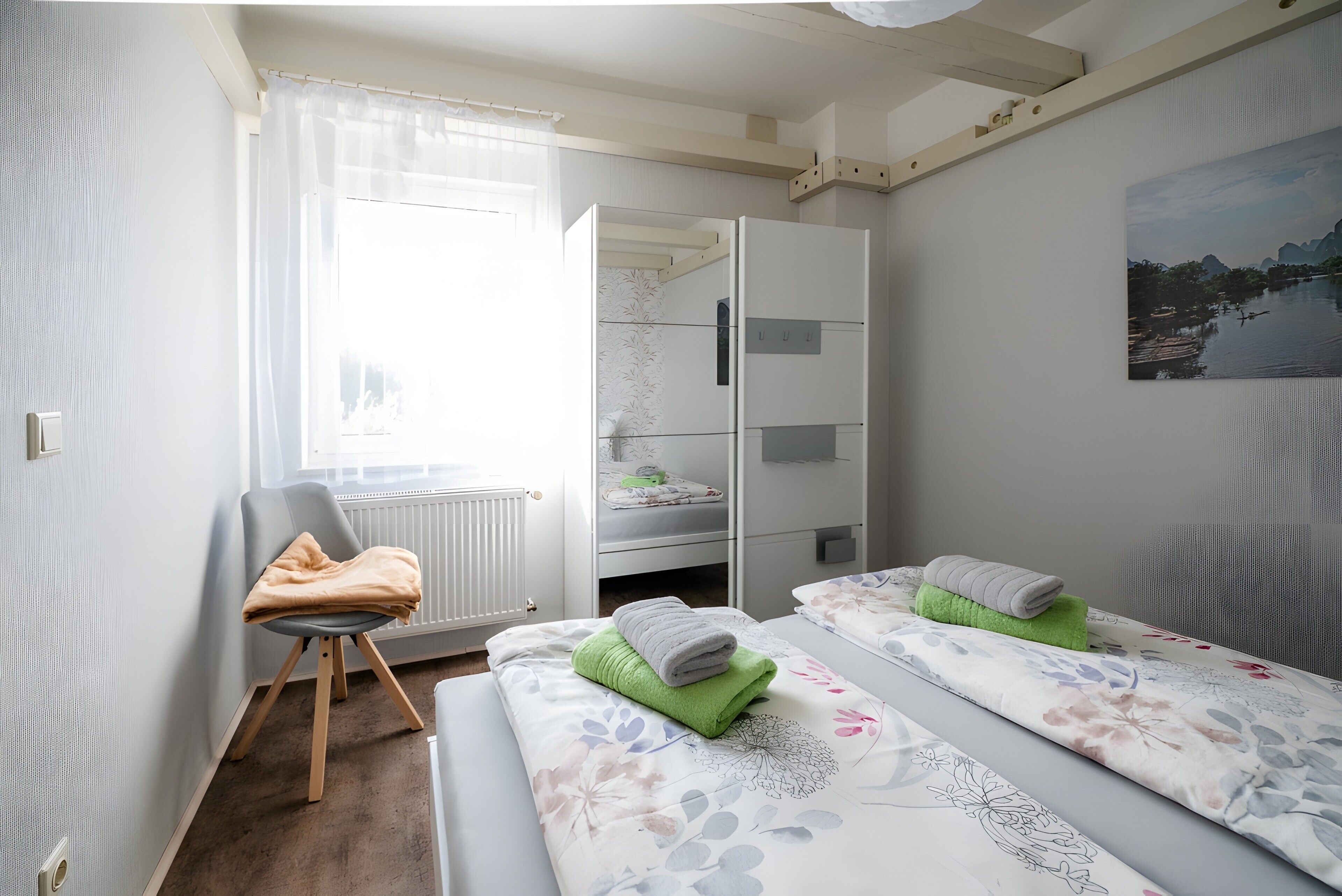1 Schlafzimmer, kostenloses WLAN, Bettwäsche