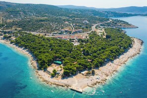 On the beach, beach bar - Camp Adriatik (Primosten)