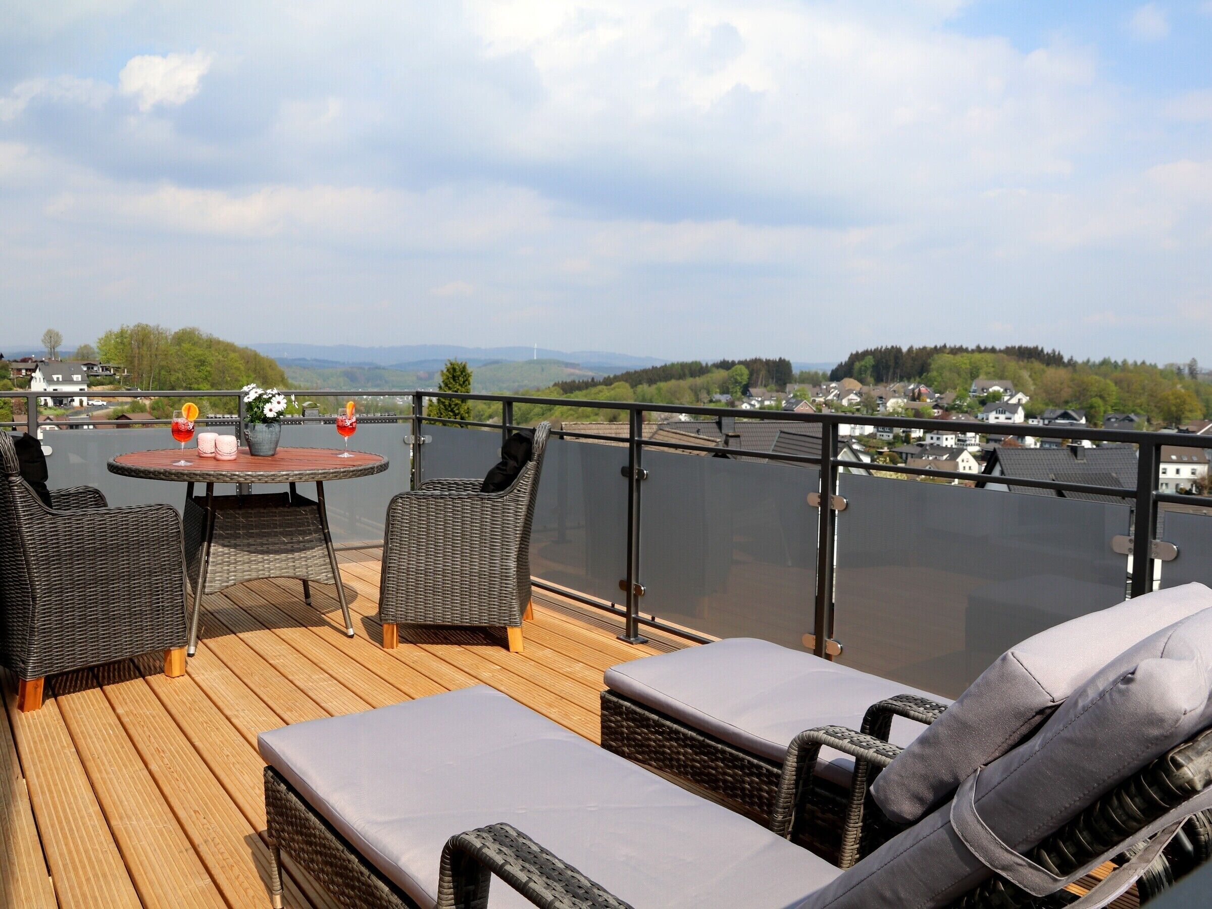 Opções para refeição ao ar livre