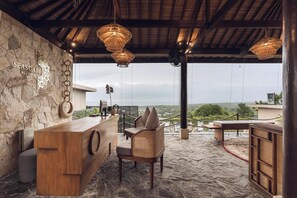 Fachada de la propiedad